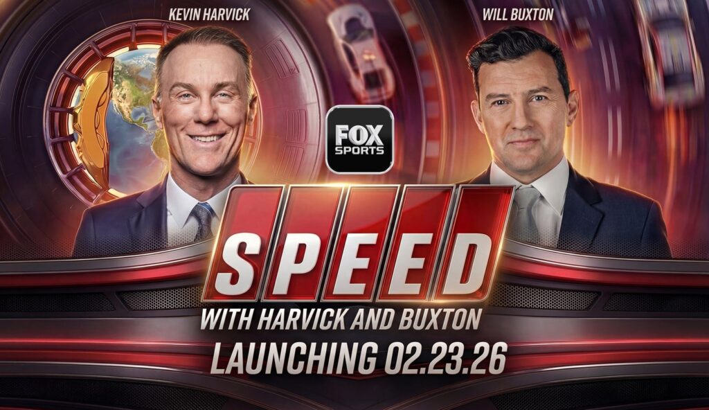 'SPEED With Harvick And Buxton' Is Debuting February 23