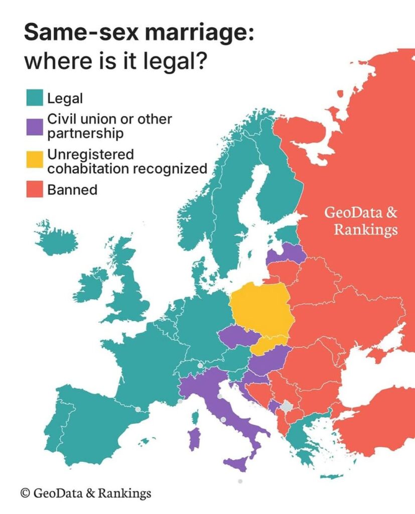 Same-sex marriage: where is it legal?