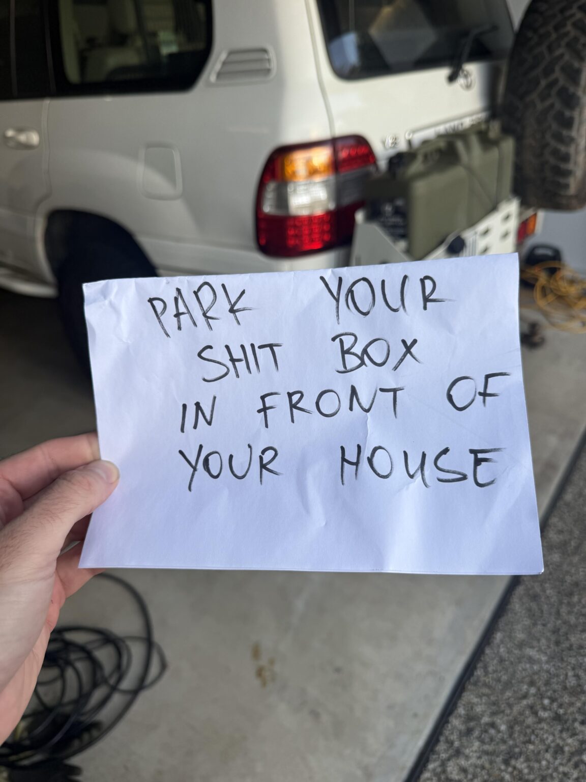 My new neighbours seem friendly
