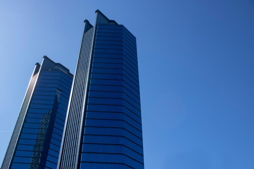 A view of office towers rising in the Levent district of Istanbul, Türkiye. (Adobe Stock Photo)