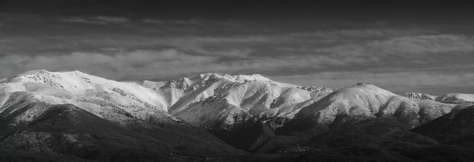 First foothills of Gredos from Jaraíz de la Vera this morning.
