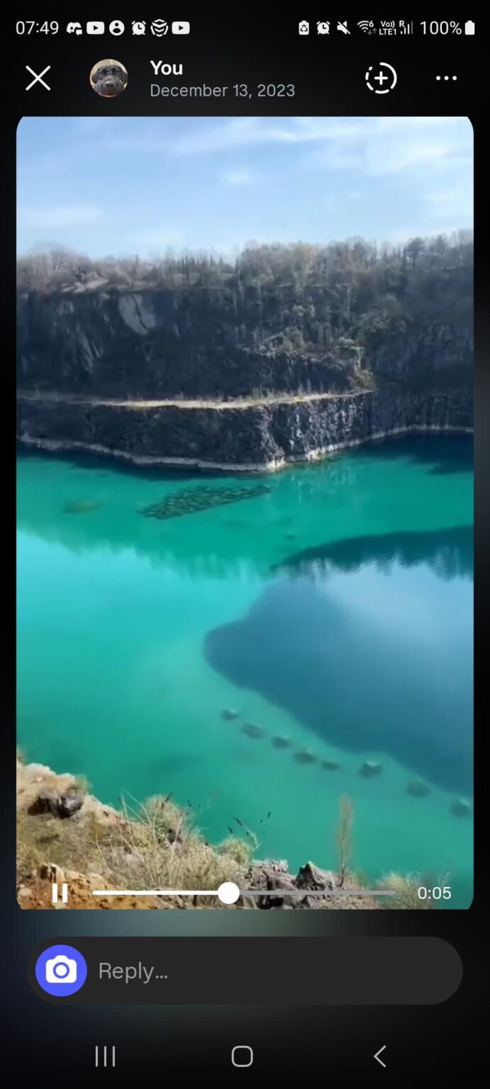 Are there any cool quarries with really blue water u know of here in belgium?