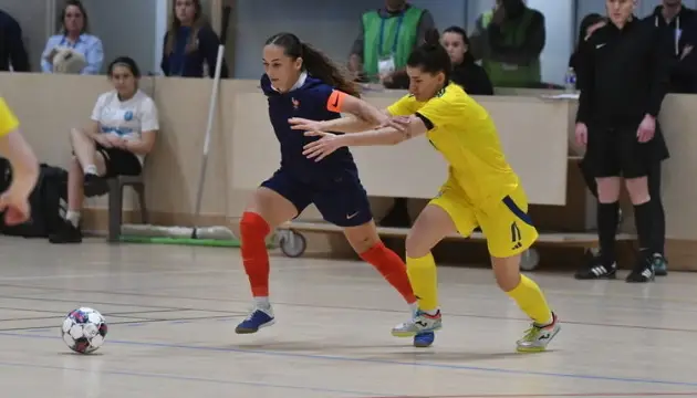 Ukrainian Women's Futsal Team Begins Friendly Series in France