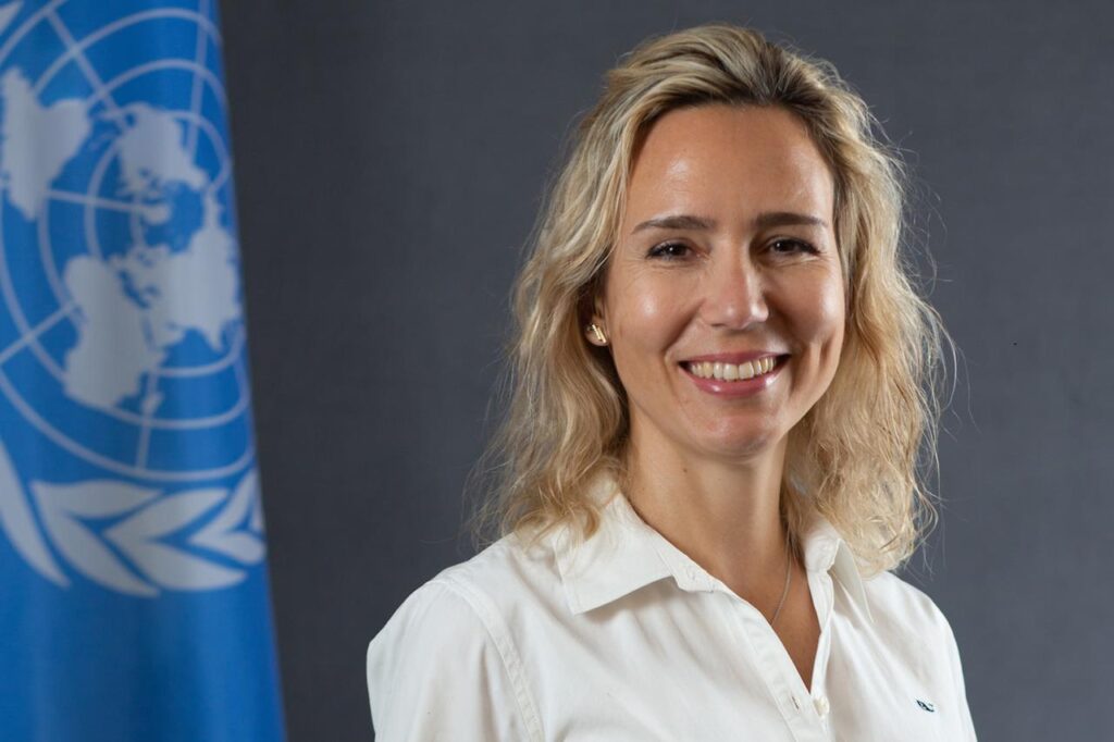 Sebnem Sener, Director for Strategic Plan Implementation and Integration at the United Nations Development Programme (UNDP) in New York, U.S, April 27, 2023. (Photo courtesy of UNDP)