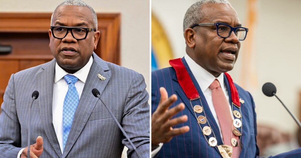 Why Governor Bryan did not wear symbol of office at SOTA and why Germany is represented on chain Why Governor Bryan did not wear symbol of office at SOTA and why Germany is represented on chain