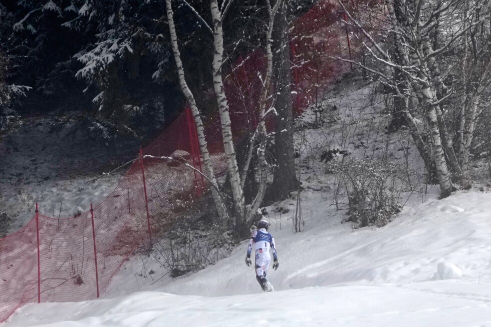 Olympic meltdown: Norway's Atle Lie McGrath loses gold medal in slalom, then control of emotions
