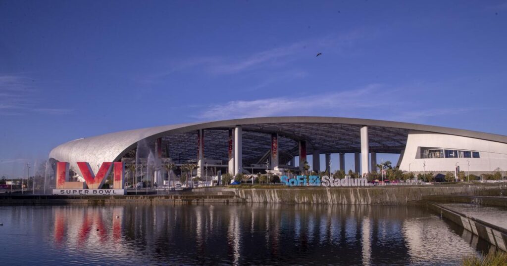 When and where will Super Bowl LXI be played in 2027?