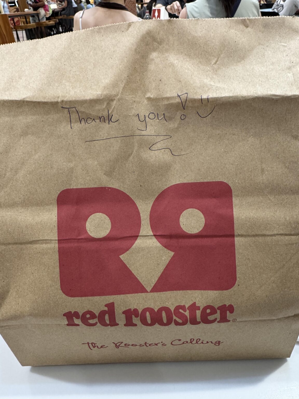 Sometimes a nice message can make someones day