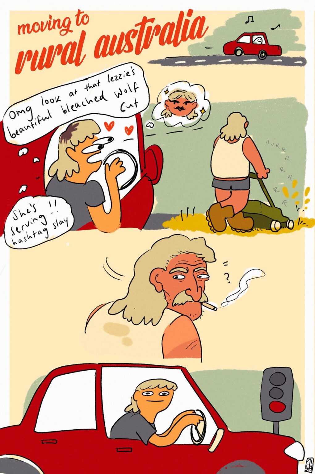 a comic about my experience moving to aus
