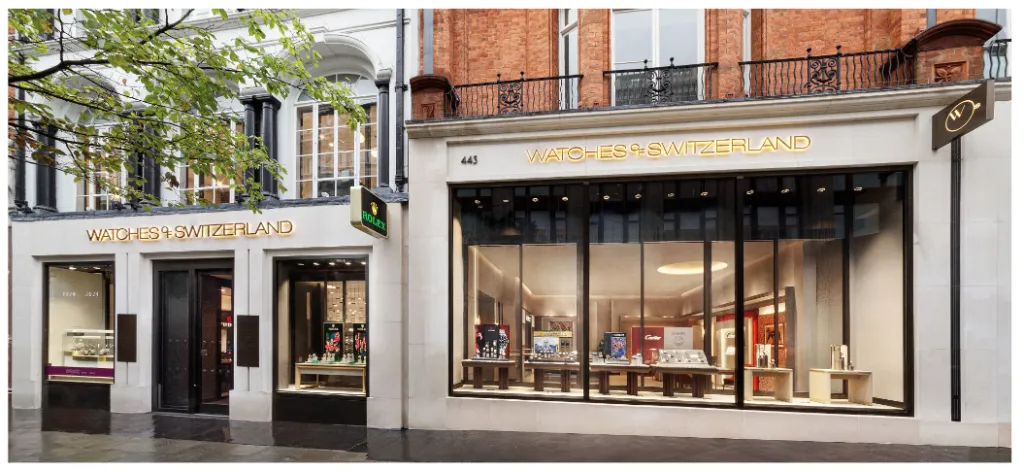 Watches of Switzerland Group reports strong Q3 trading with positive growth in UK and US