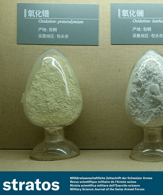 When the Army's military science journal depicts rare earth metals