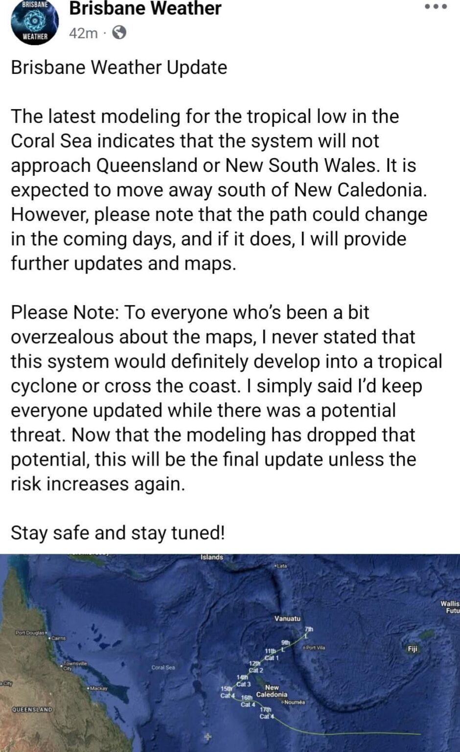 Weather Wars: A strategic victory. No cyclone, but he captured 2,000 new followers (221k -> 223k). Weather Wars: A strategic victory. No cyclone, but he captured 2,000 new followers (221k -> 223k).