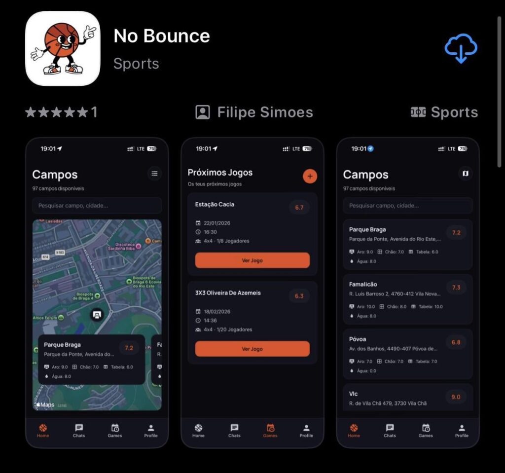 I launched an app to combine basketball games