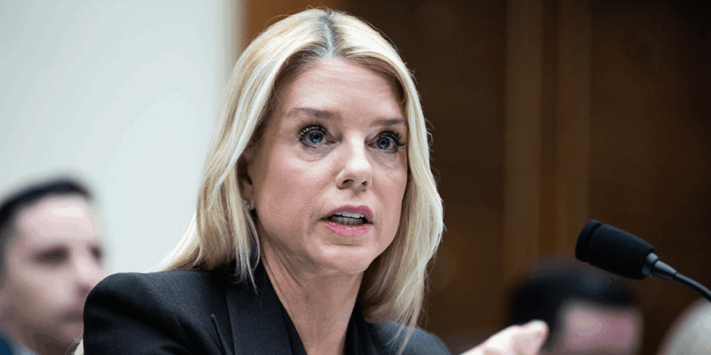 Photo Of Epstein Victims Standing Behind Pam Bondi As She Ignores Them Goes Viral—And It's One For The History Books