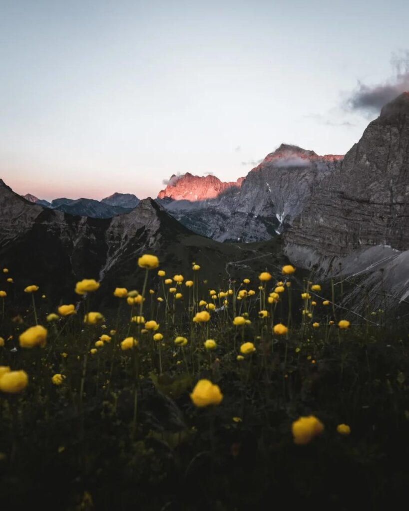 Breathtaking views of the Karwendel mountain range