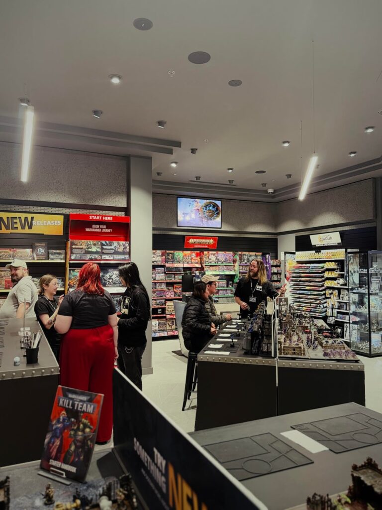 I visited Warhammer Shop in Chadstone