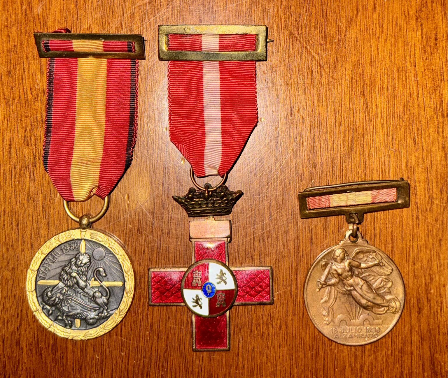 Some Spanish Civil War Medals I own as a collector