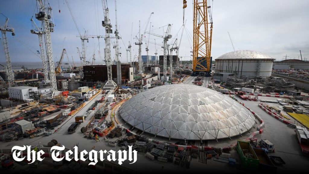 Hinkley Point C nuclear power station costs rise to £48bn(€51.4bn,$64.7bn)