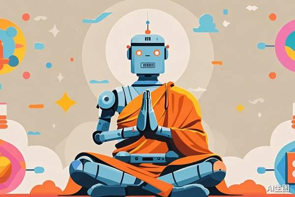 It's so surreal that Unitree robots travel east to Japan to become monks.