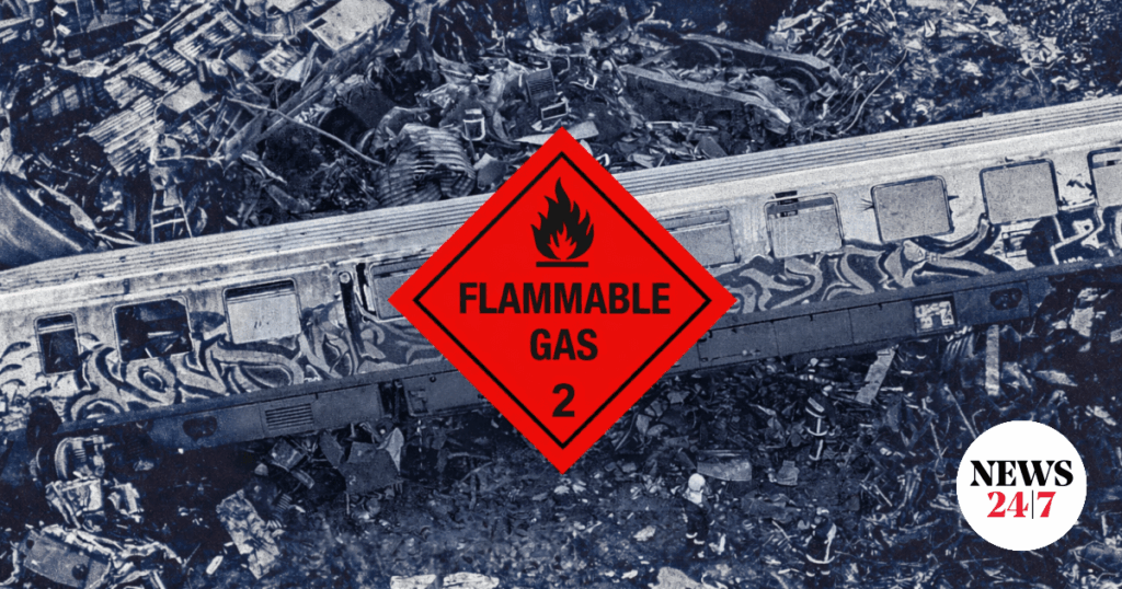 Tempi: The flammable B2 wagon and the practice of the Hellenic Train