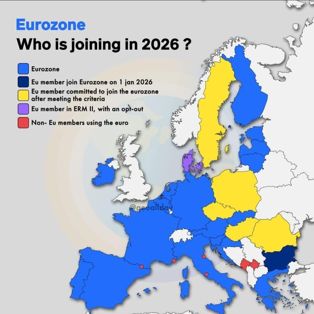 Eurozone Who is joining in 2026 ?