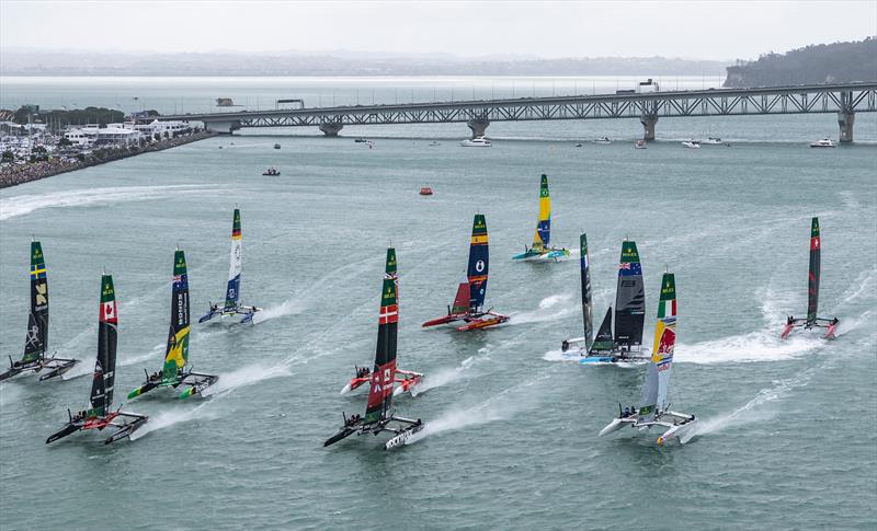 Growth Under Pressure in Auckland for the Red Bull Italy SailGP Team