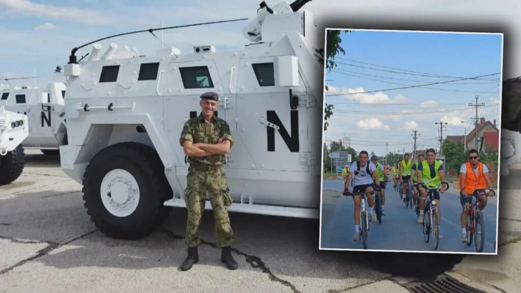 Guardsman Stefan defended a young man from the police at a protest and that's when his agony begins: He was forced to leave the Army, got fired from Aerodome after 5 days, now works at a pump - Naslovi.net