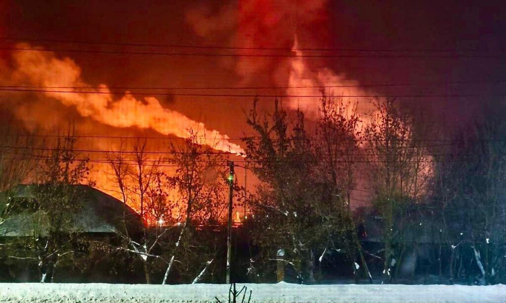 Ukraine hits 'important' Russian cruise missile fuel plant in Tver Oblast, drones spark 'massive fire'