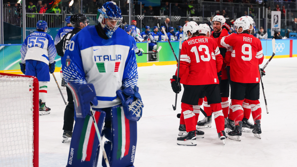 Switzerland eliminates Italy, will face Finland in Olympic quarterfinals Switzerland eliminates Italy, will face Finland in Olympic quarterfinals