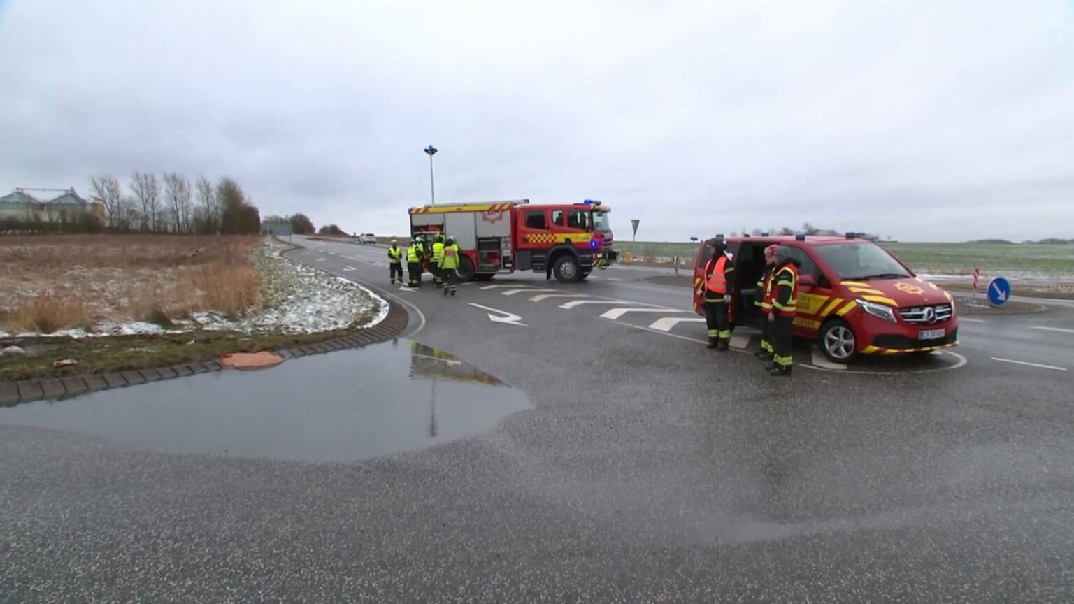 Larger quantities of manure run down towards streams
