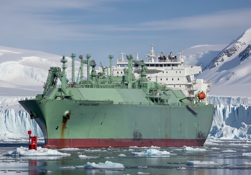 Russian gas carrier "Arctic Metagaz" caught fire off the coast of Malta