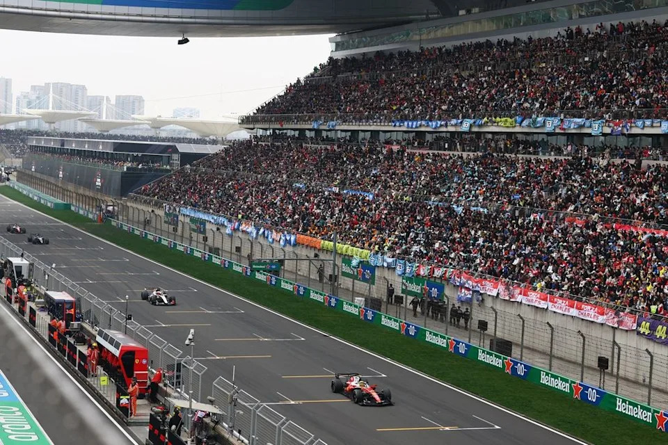 The packed grandstands had a lot to shout about