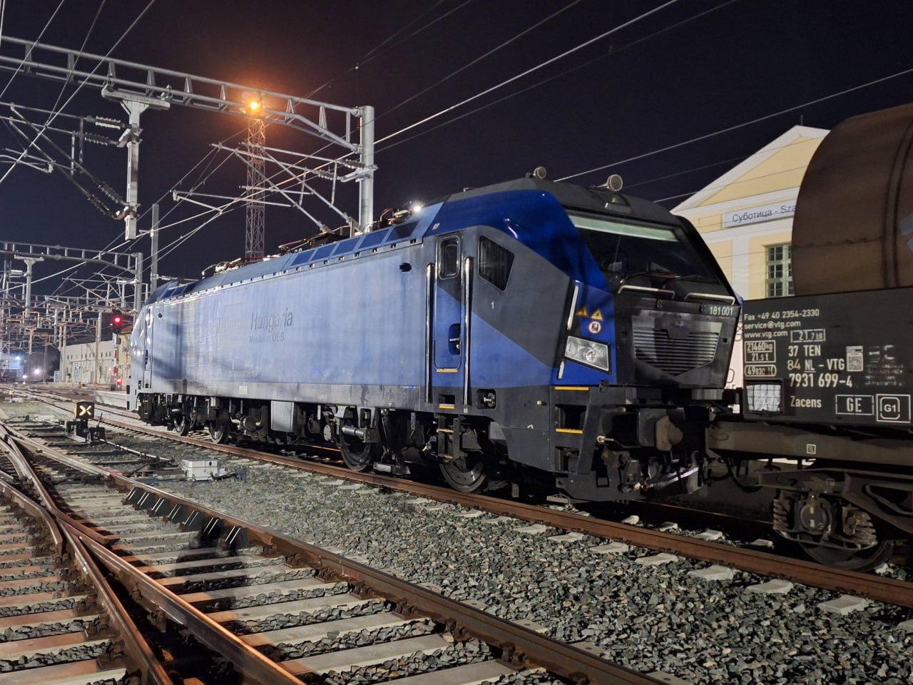 Four-axle mainline DC locomotive Bison from CRRC for the Belgrade–Budapest line