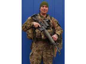 Cpl Nigel Nakogee of Attawapiskat