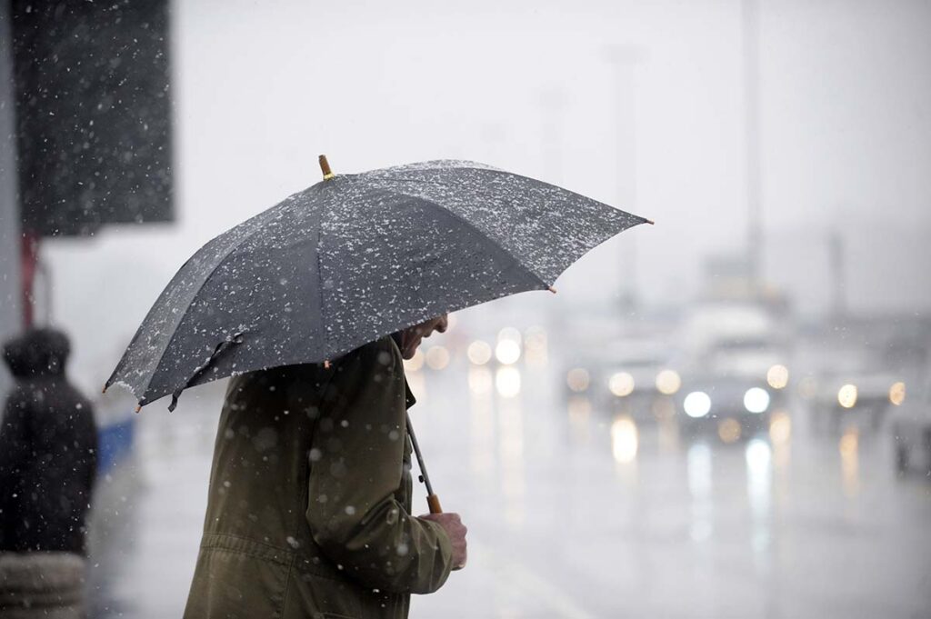 Precipitation is expected in some regions