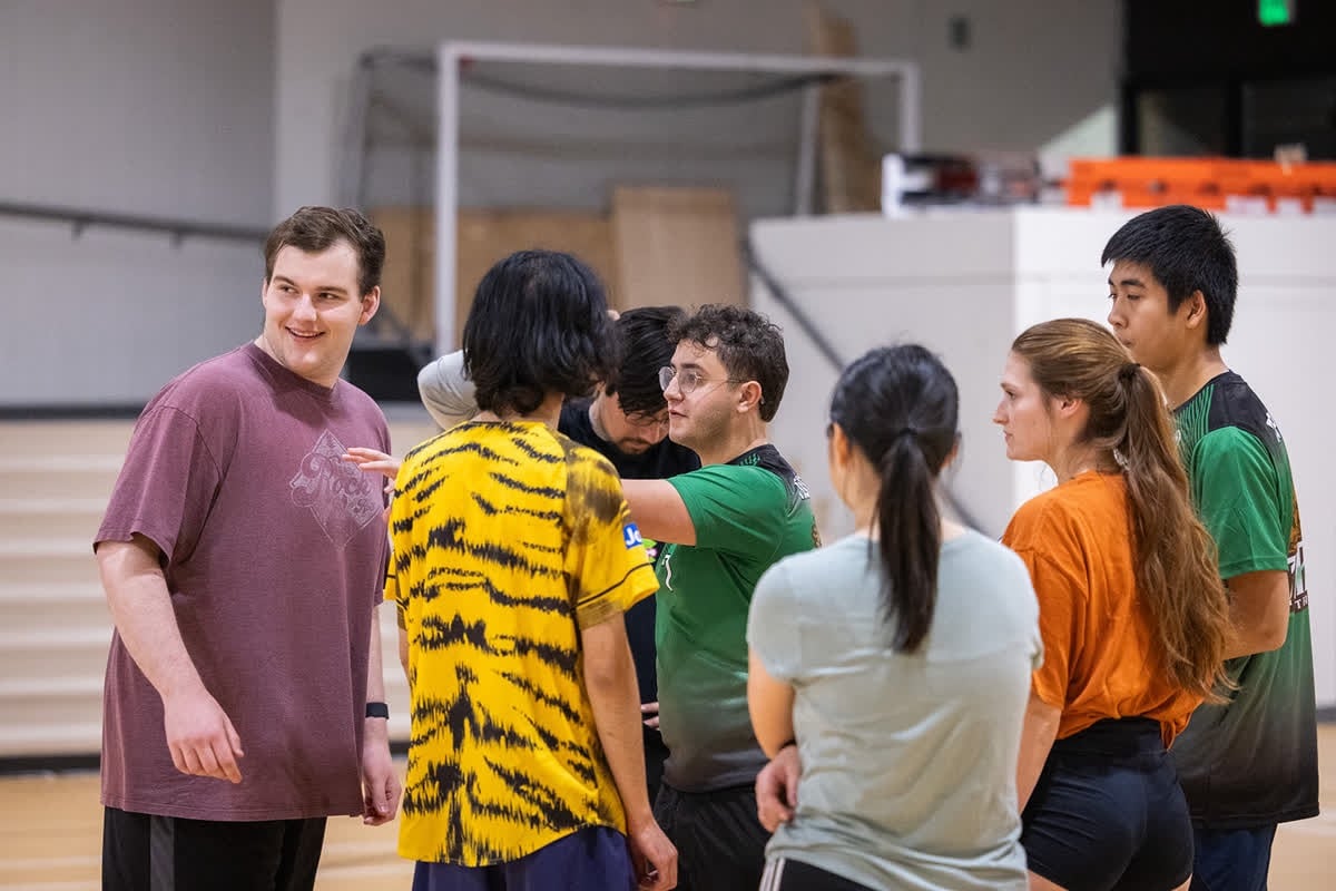 The Currier IM volleyball team.