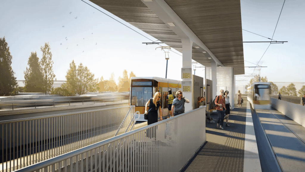 Flanders does not invite Brussels to kick off airport tram works