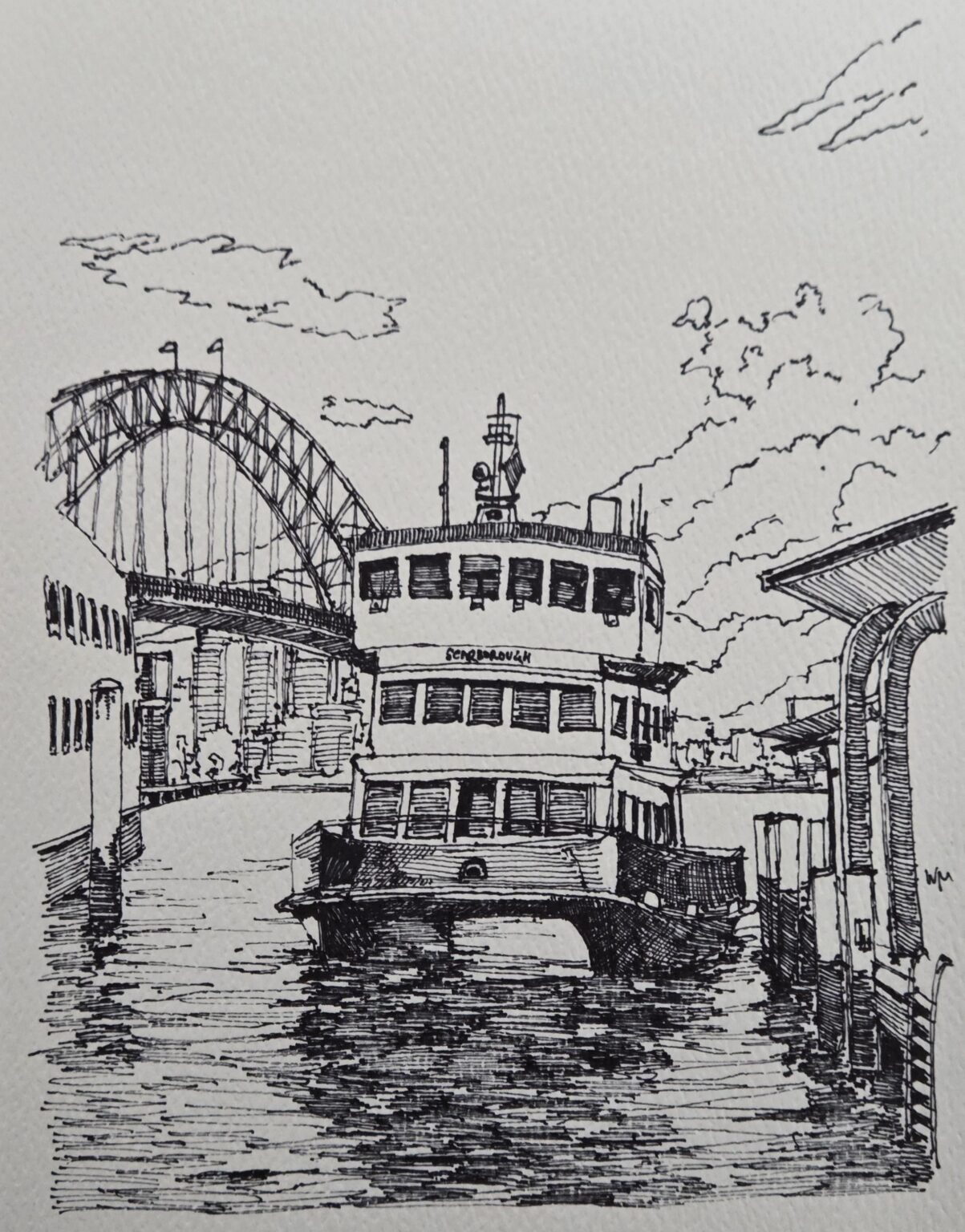 First fleet class MV Scarborough