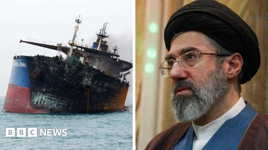 Iran's new supreme leader vows to keep blocking Strait of Hormuz in first statement released by regime - follow live