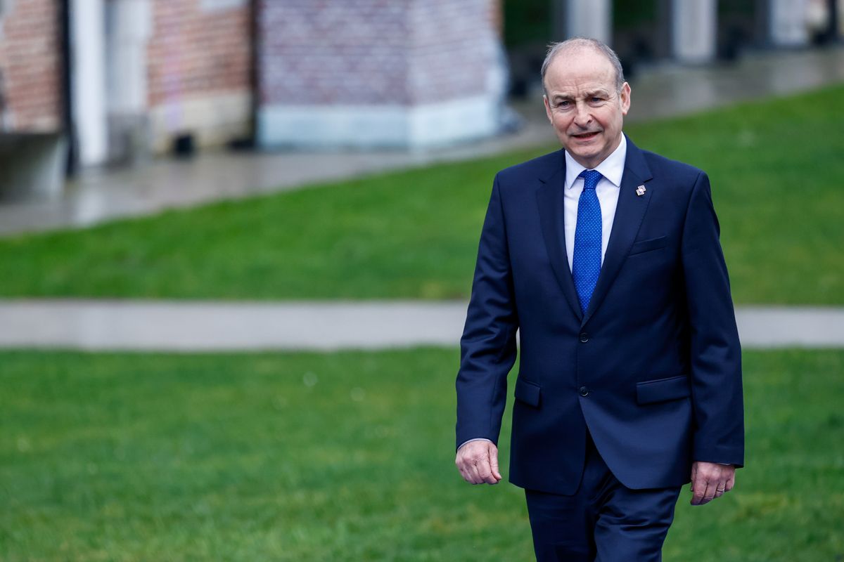 Micheal Martin, Ireland's prime minister,