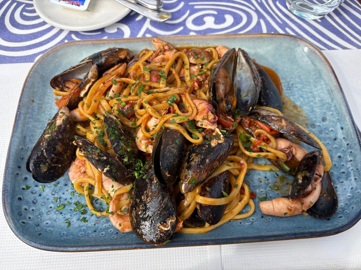 The seafood was incredible