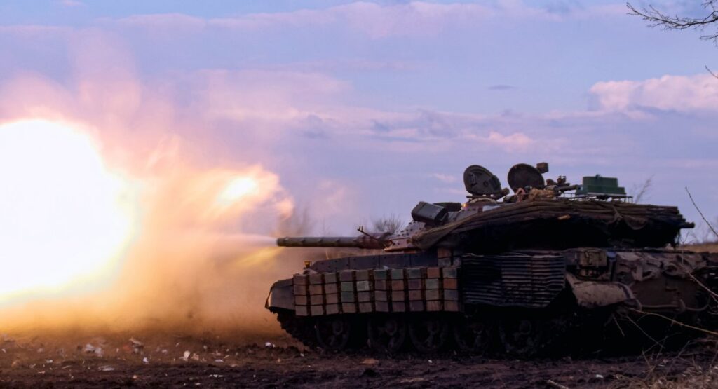 M-55S tanks in service with the 159th Separate Mechanized Brigade, Spring 2026 / Photo credit: Brigade press service