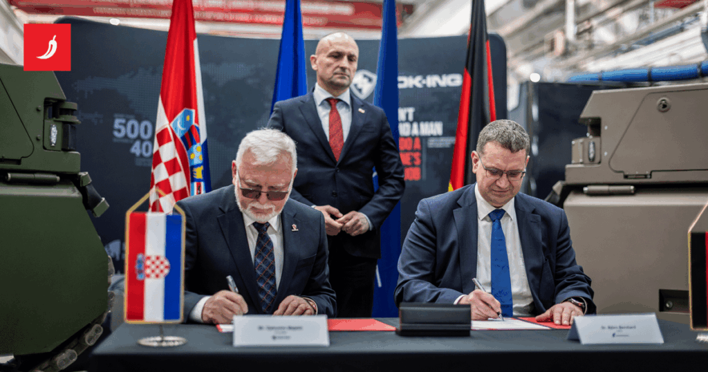 The German defense giant bought a majority stake in a Croatian company