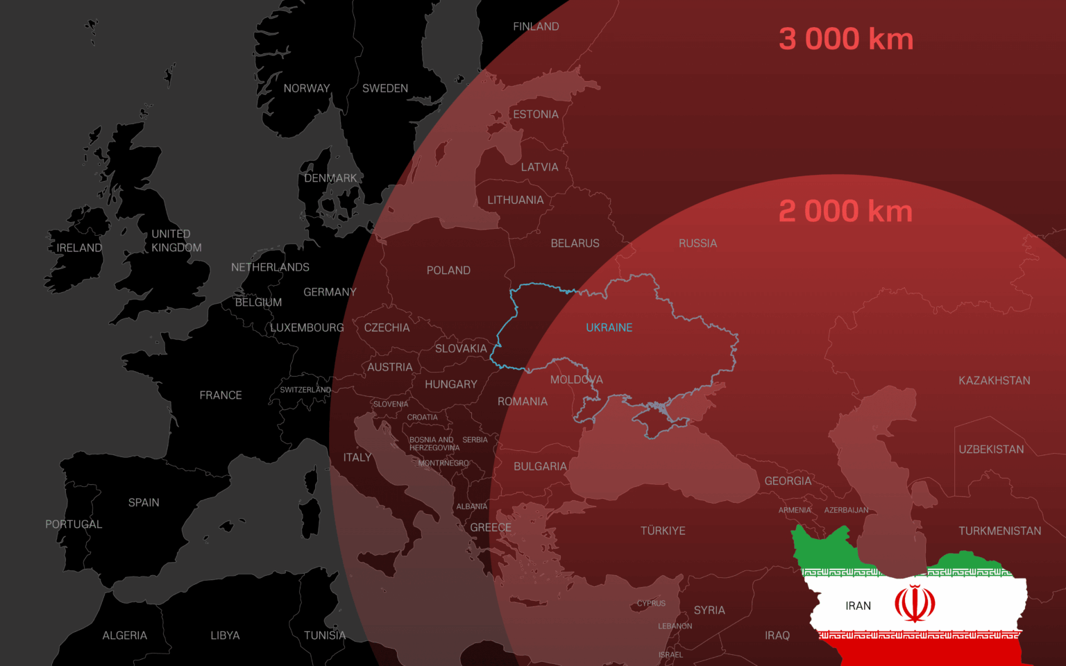 How far Iran’s long-range missiles can reach