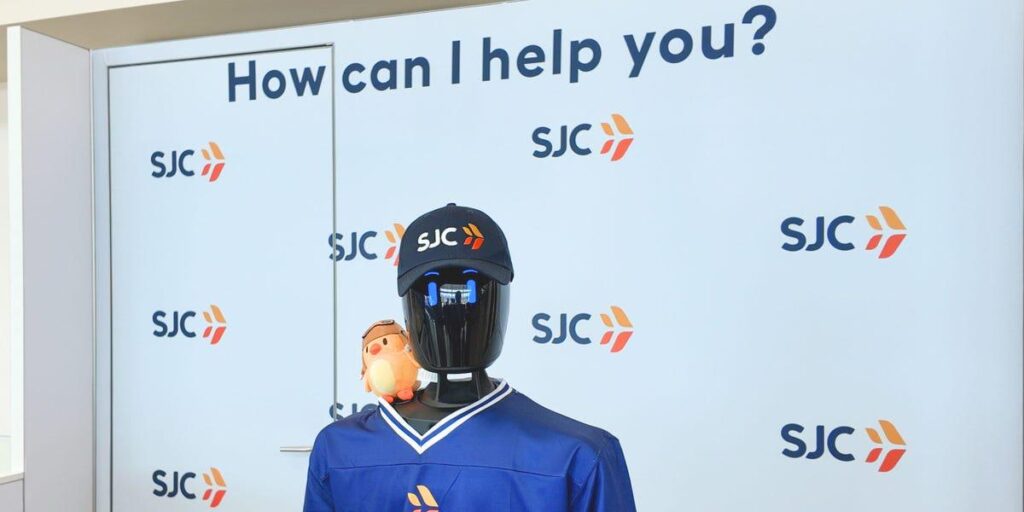 A Silicon Valley airport is easing travel snarls with its newest hire: 'José' the robot