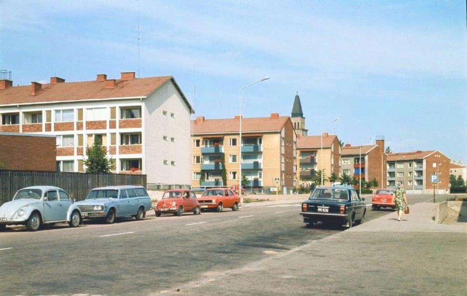 Historical photographs from 1970s Finland