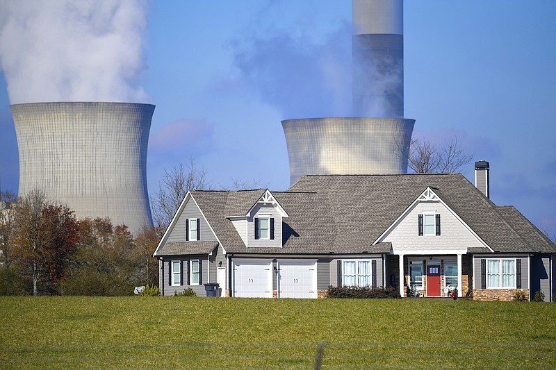 Georgia Power is planning to add four combined-cycle gas turbines at the coal-fired Bowen power plant in Bartow County. (AP file Photo/Mike Stewart)