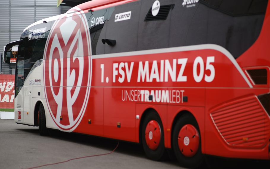 The FSV Mainz 05 teams plays in the Mewa Arena. 