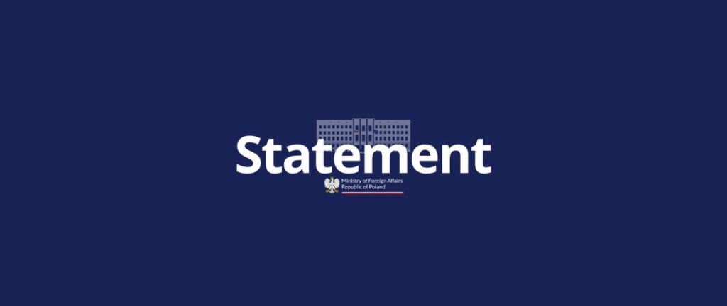 Georgia - Joint Ministerial Statement by the Foreign Ministers of France, Germany and Poland on the adoption of legislative amendments on foreign funding and political activities - Ministry of Foreign Affairs Republic of Poland