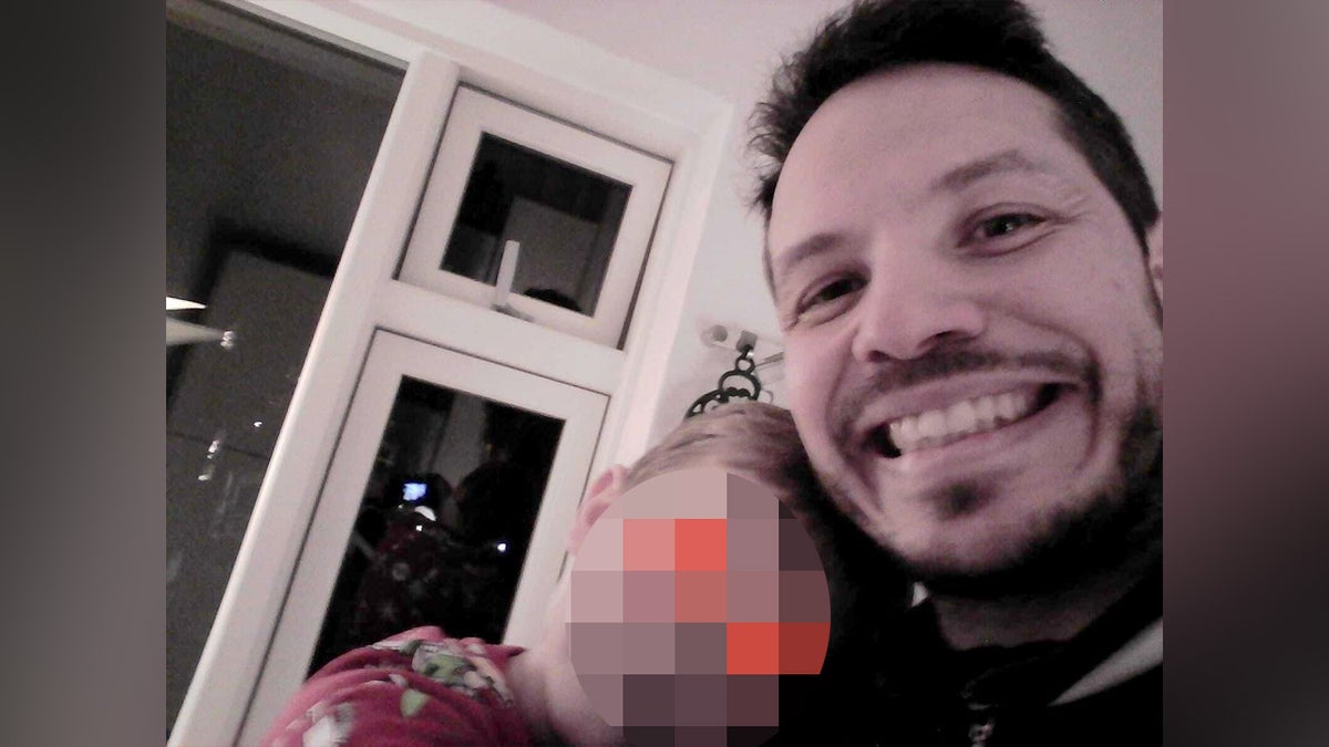 Alexandre Rocha and son